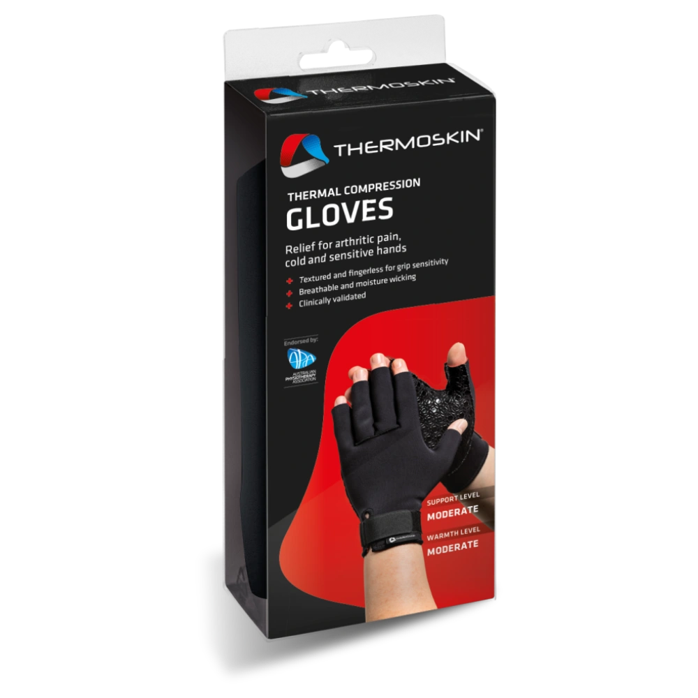 THERMOSKIN Gloves lämpökäsineet XS 1 kpl