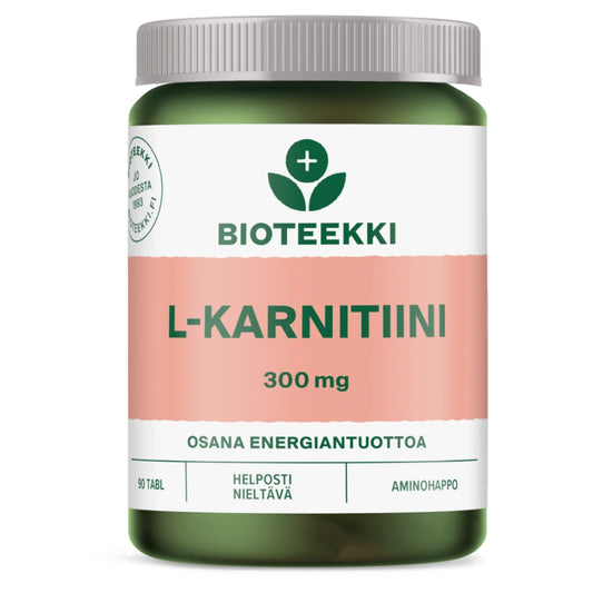 BIOTEEKKI L-Karnitiini tabletti 90 tabl