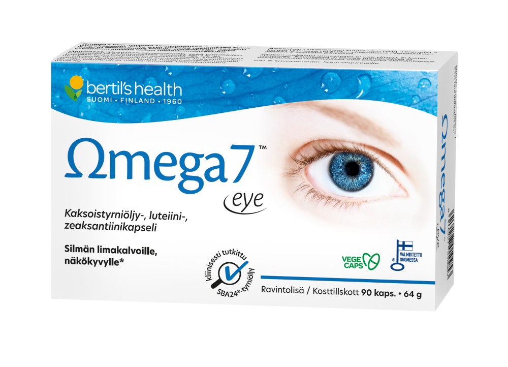 OMEGA7 Eye kaksoistyrniöljykapseli 90 kpl