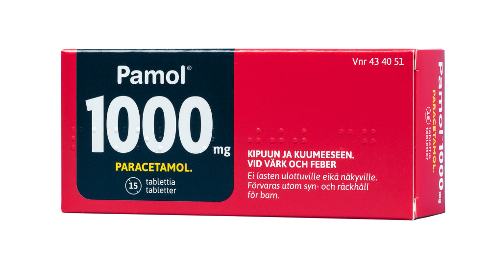 PAMOL 1000 mg tabletti