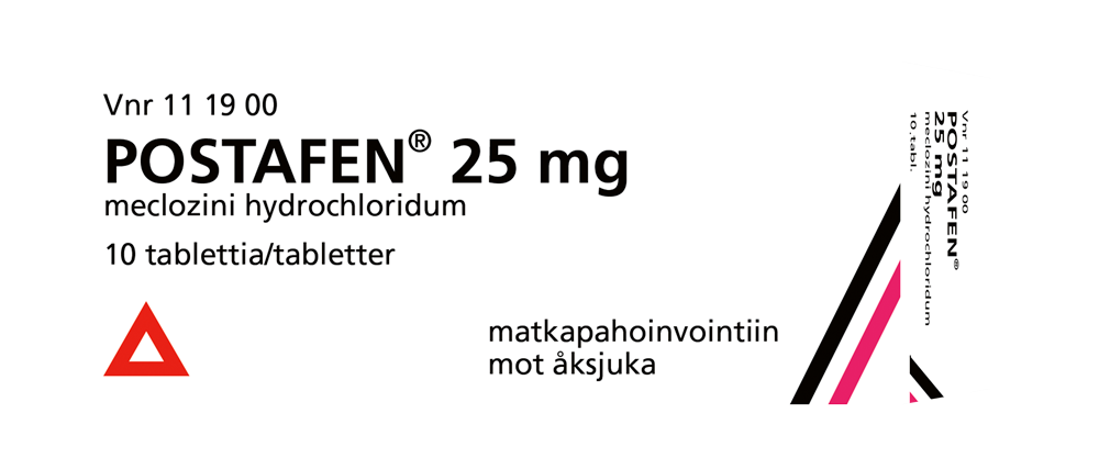 POSTAFEN 25 mg tabletti (Toimitetaan vain 1 pakkaus / tilaus)