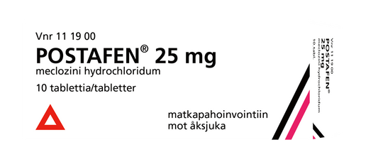 POSTAFEN 25 mg tabletti (Toimitetaan vain 1 pakkaus / tilaus)