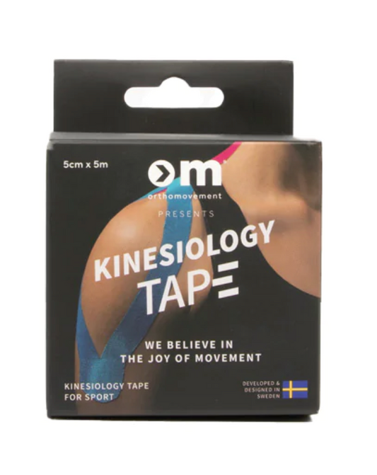 OM Kinesiology Tape Black kinesioteippi 5 m