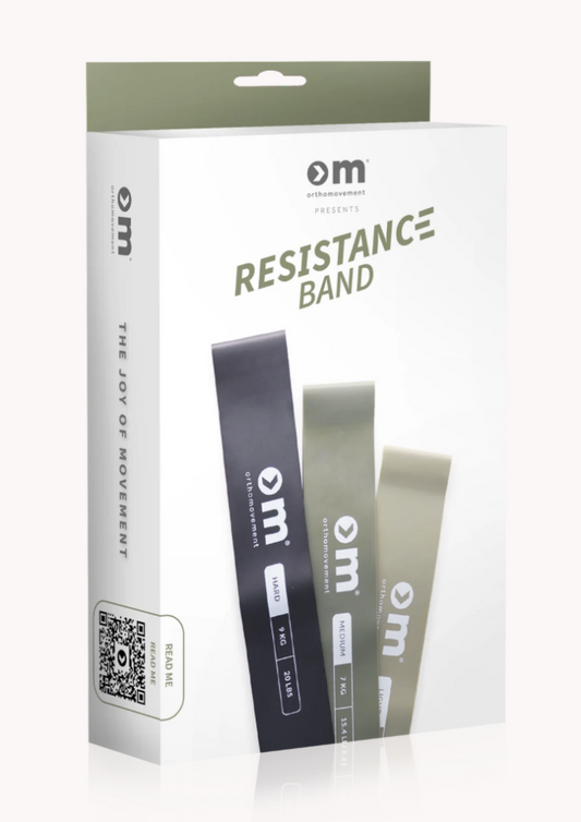 OM Resistance Band Green vastusnauha 3 kpl