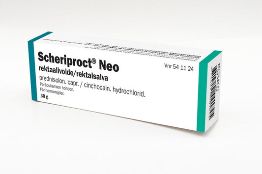 SCHERIPROCT NEO 1,5 mg/g/5 mg/g rektaalivoide, Paranova 30 g