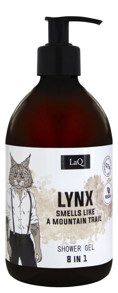 LAQ Lynx 8 in 1 suihkugeeli miehille 300 ml