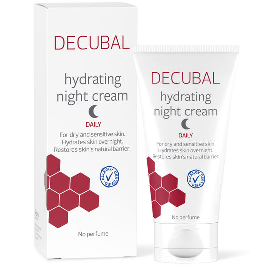 DECUBAL Face Hydrating Night Cream kosteuttava yövoide herkälle iholle 50 ml