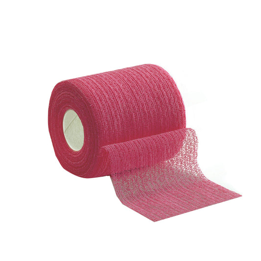 MOLLELAST Haft punainen 6 cm x 20 m 1 kpl