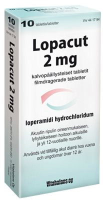 LOPACUT 2 mg tabletti, kalvopäällysteinen, 10 tablettia