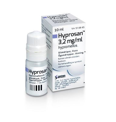 HYPROSAN 3,2 mg/ml silmätipat, liuos 10 ml