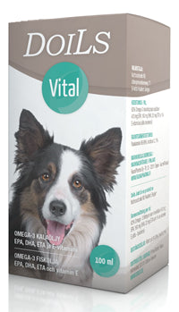 DOILS Vital omega-3-rasvahappovalmiste koirille
