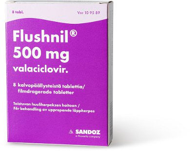 FLUSHNIL 500 mg tabletti, kalvopäällysteinen 8 tablettia