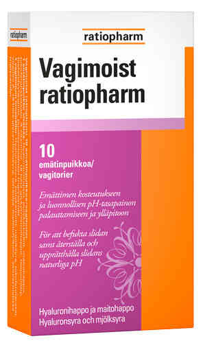 VAGIMOIST RATIOPHARM 10 KPL