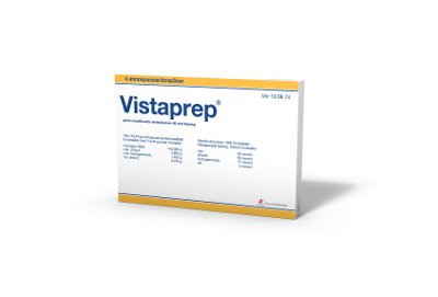 VISTAPREP 0,105 g/ml jauhe oraaliliuosta varten annospussi 4 kpl