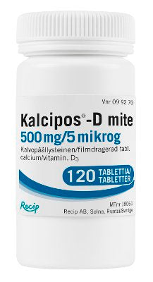 KALCIPOS-D MITE 5 mikrog tabletti, kalvopäällysteinen 120 kpl