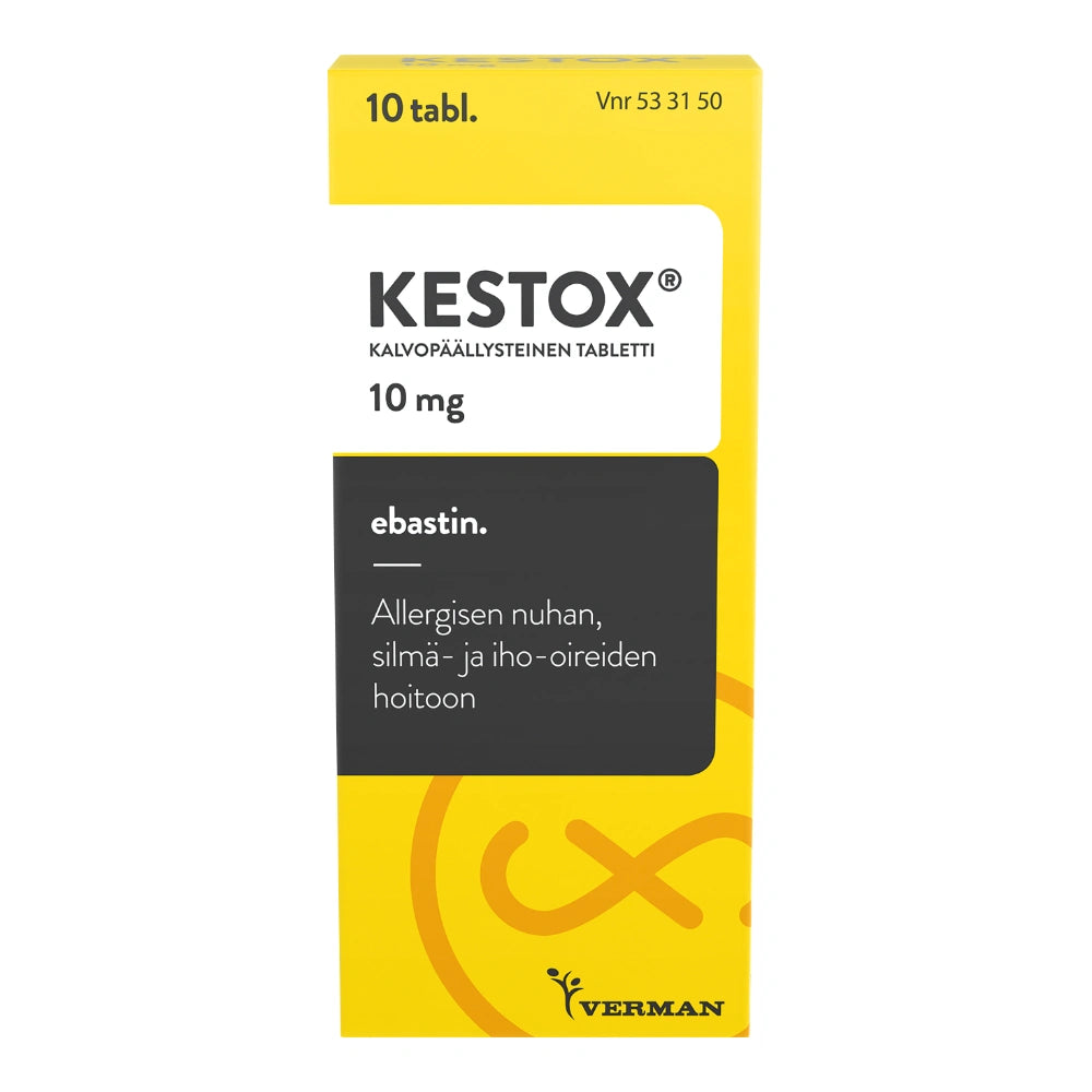 KESTOX 10 mg tabletti, kalvopäällysteinen 10 tablettia