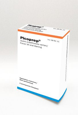 PICOPREP 3,5 g/10 mg/12 g jauhe oraaliliuosta varten annospussi 2 kpl, Paranova