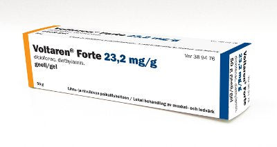VOLTAREN FORTE 23,2 mg/g geeli Paranova 50 g