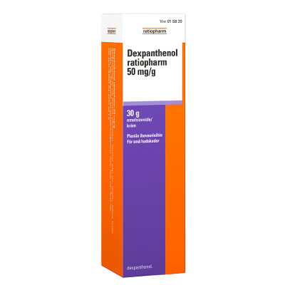 DEXPANTHENOL RATIOPHARM 50 mg/g emulsiovoide 30 g