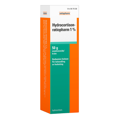 HYDROCORTISON-RATIOPHARM 1 % emulsiovoide 50 g