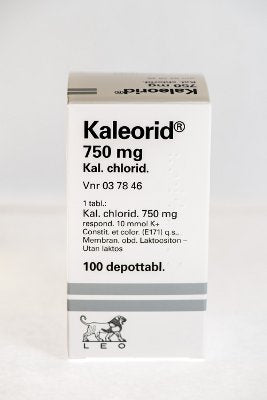 KALEORID 750 mg depottabletti 100 kpl