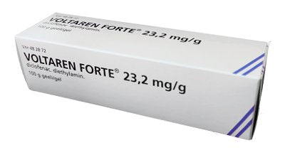 VOLTAREN FORTE 23,2 mg/g geeli, Orifarm 100 g