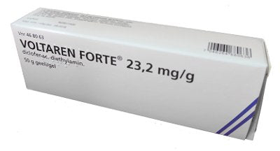 VOLTAREN FORTE 23,2 mg/g geeli, Orifarm 50 g