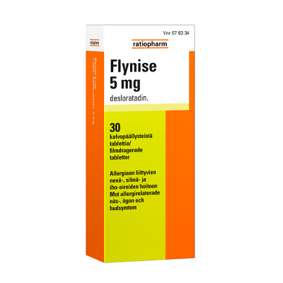 FLYNISE 5 mg tabletti, kalvopäällysteinen 30 tablettia
