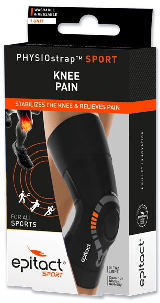 EPITACT Physiostrap sport knee polvituki, koko XL 1 kpl