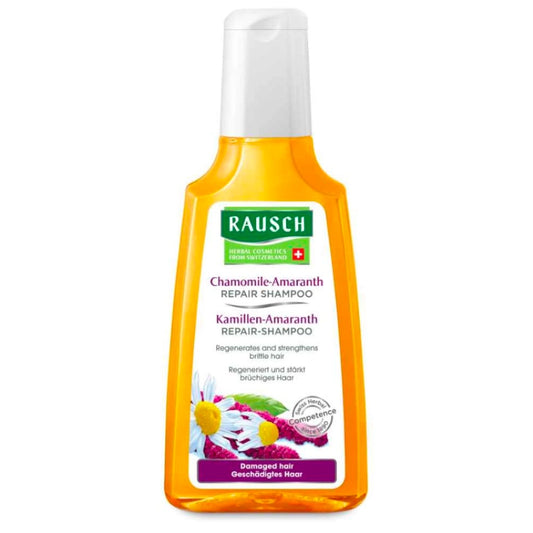 RAUSCH Kamomilla-Amranth shampoo rasittuneille ja vaurioituneille hiuksille 200 ml