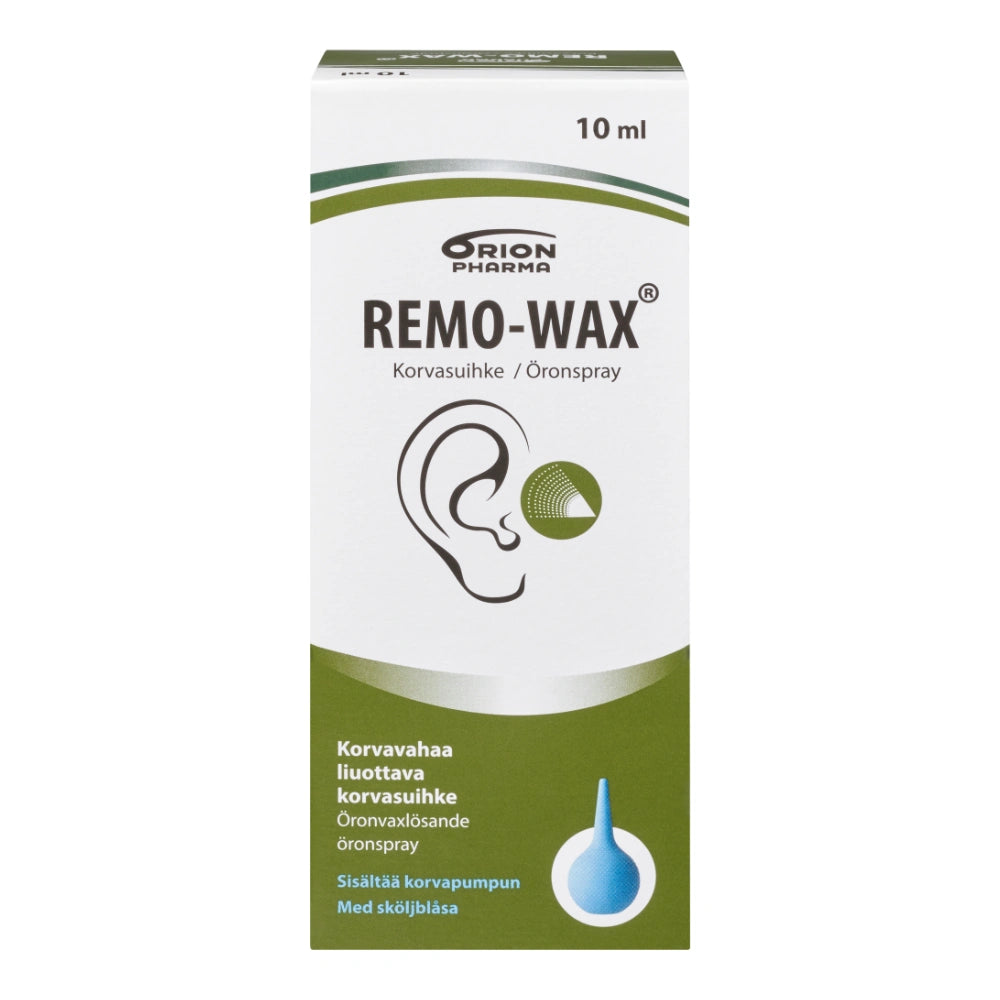 REMO-WAX korvasuihke + pumppu 10 ml