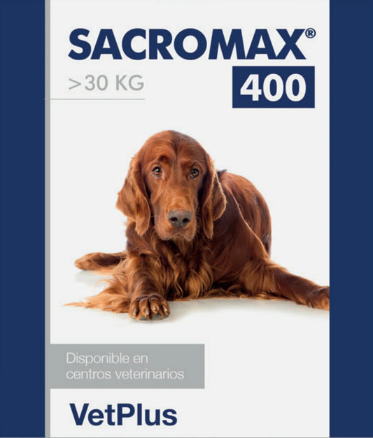 SACROMAX 400 täydennysrehuvalmiste suurille koirille 30 kpl
