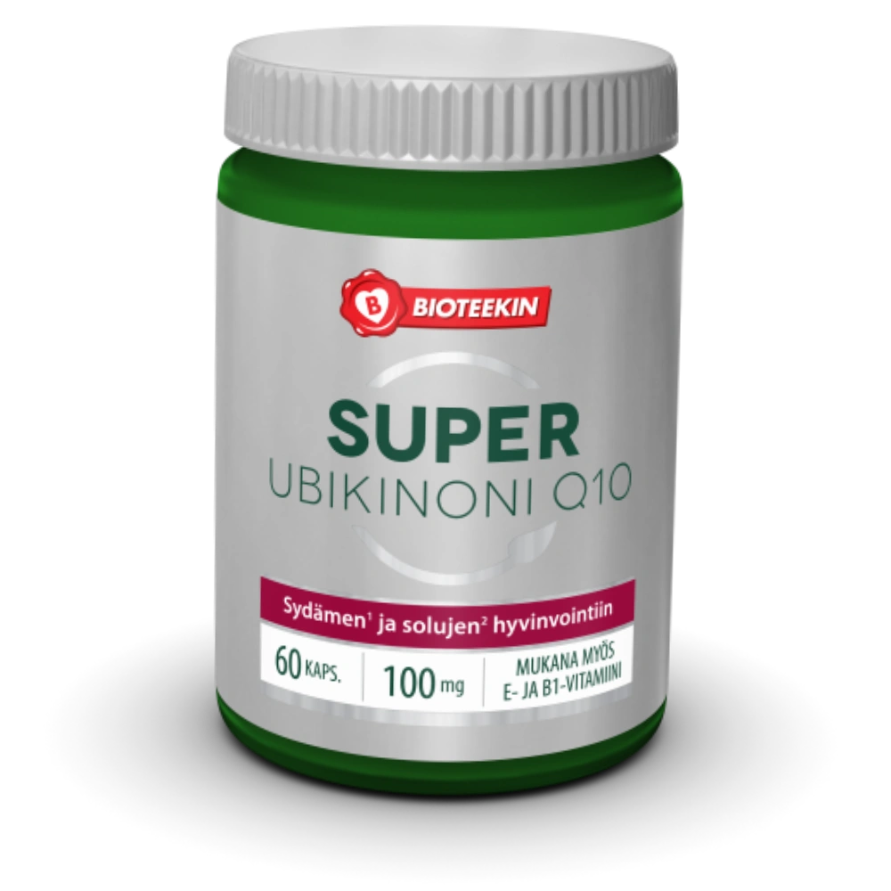 SUPER Ubikinoni Q10 100 mg kapseli 60 kpl