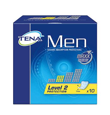 TENA Men Level 2 virtsankarkailuun miehille 10 kpl