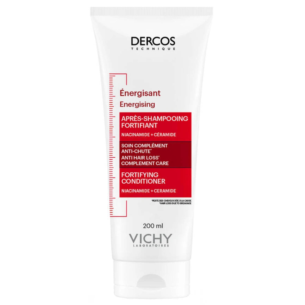 VICHY Dercos Energising Fortifying hoitoaine hiusten vahvistamiseen ja suojaamiseen 200 ml