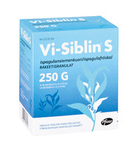VI-SIBLIN S rakeet ummetuksen ja vatsan toimintahäiriöiden hoitoon 250 G