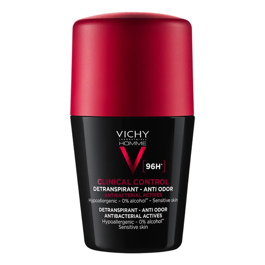 VICHY Homme Deo 96h Clinical Control Antiperspirant Roll-on deodorantti 50 ml