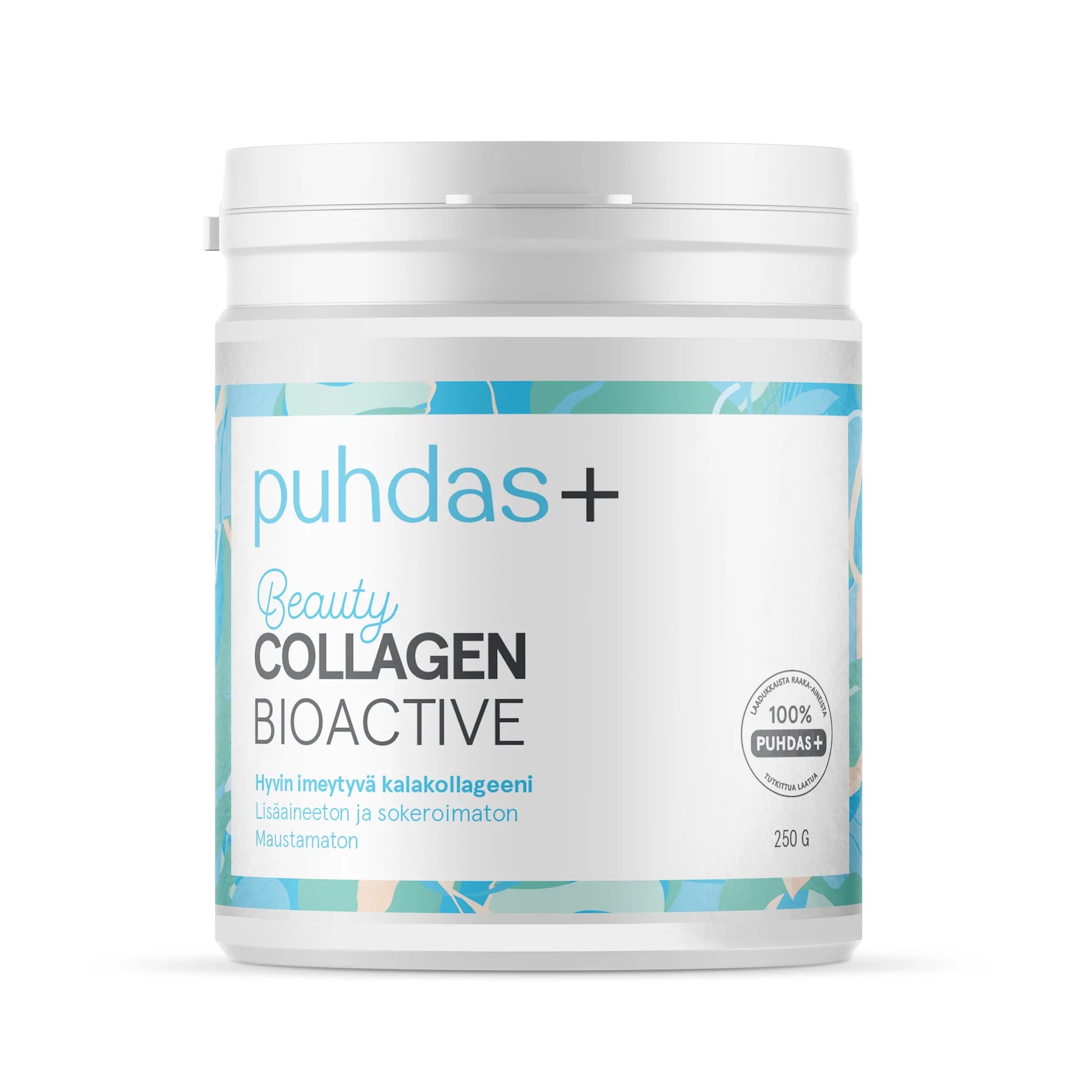 PUHDAS+ Beauty collagen bioactive natural 250 g