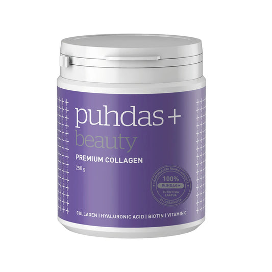 PUHDAS+ Beauty premium collagen jauhe 250 g