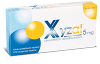 XYZAL 5 mg tabletti, kalvopäällysteinen 28 kpl